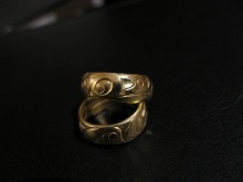 Wedding Ring: Pair Askew